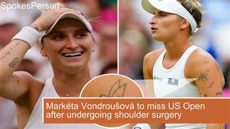 marketa vondrousova nipples|Markéta Vondroušová to miss US Open after undergoing .